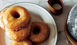 オレンジディップドーナツ