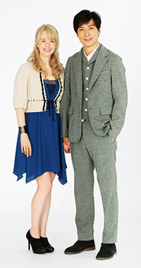 写真　たまやま・てつじ、しゃーろっと・けいと・ふぉっくす